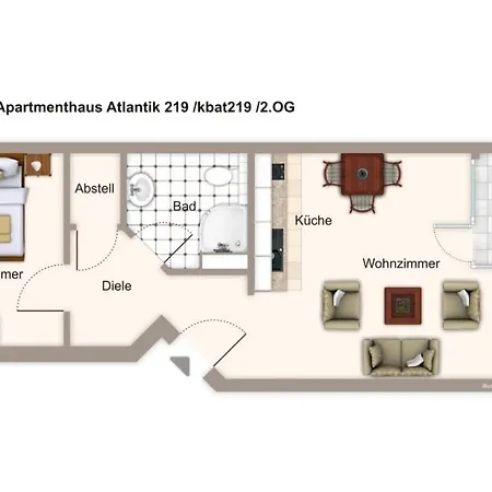 Haus Atlantik Appartement Ostseebad Kühlungsborn