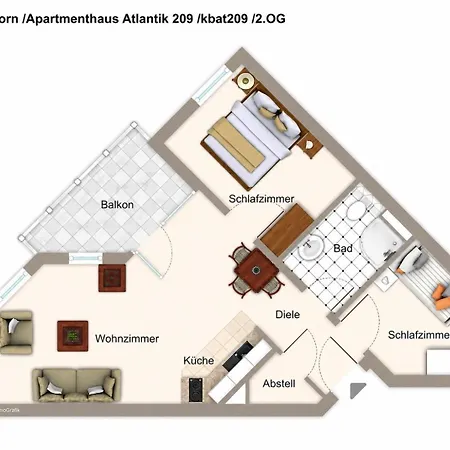 Haus Atlantik Lejlighed Ostseebad Kühlungsborn